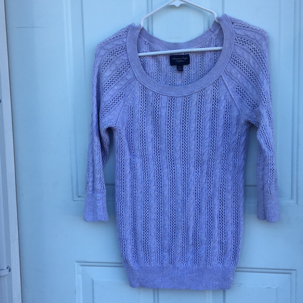 AE 3/4 sleeve sweater
